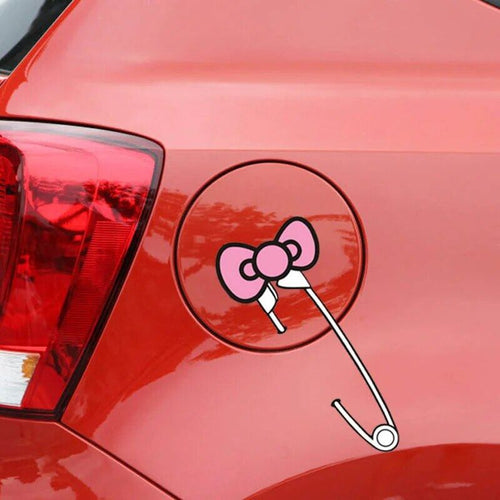 Safety pin Car Sticker