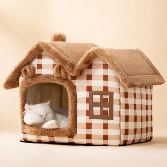 Detachable Breathable Warm Pet Bed House