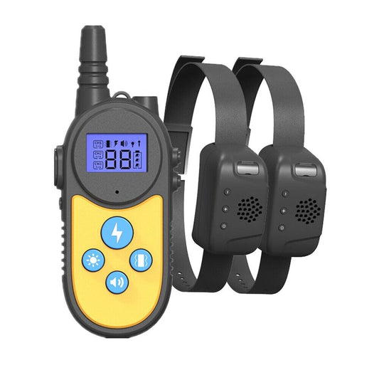 Dog Training Device - Collar and Walkie Talkie-for 2 dogs