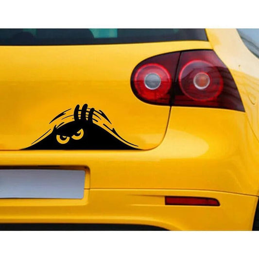 Funny Car peeking Sticker