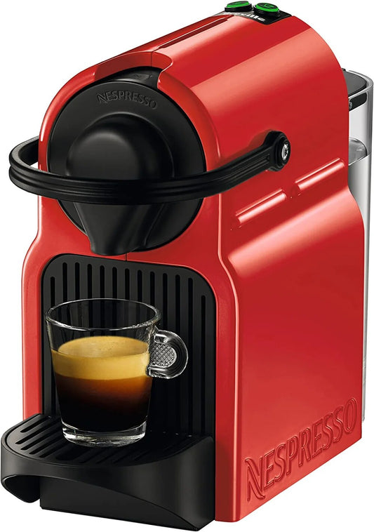 Red Nespresso Machine