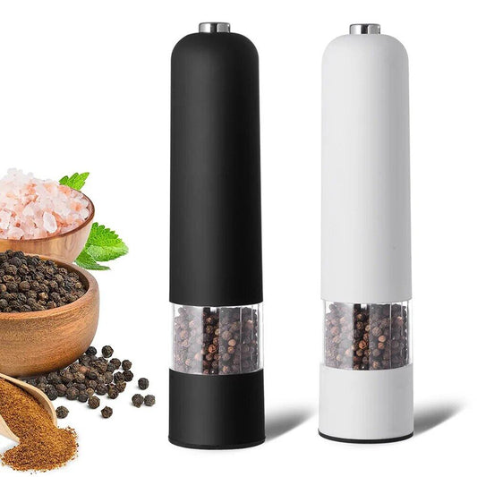 Black and white Salt and Pepper Shakers