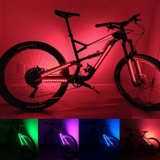 Bike strip lights